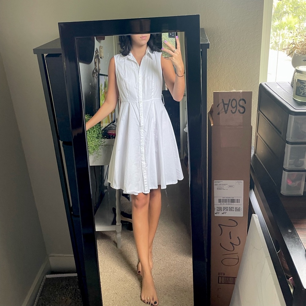 Dainty Button Up Dress
